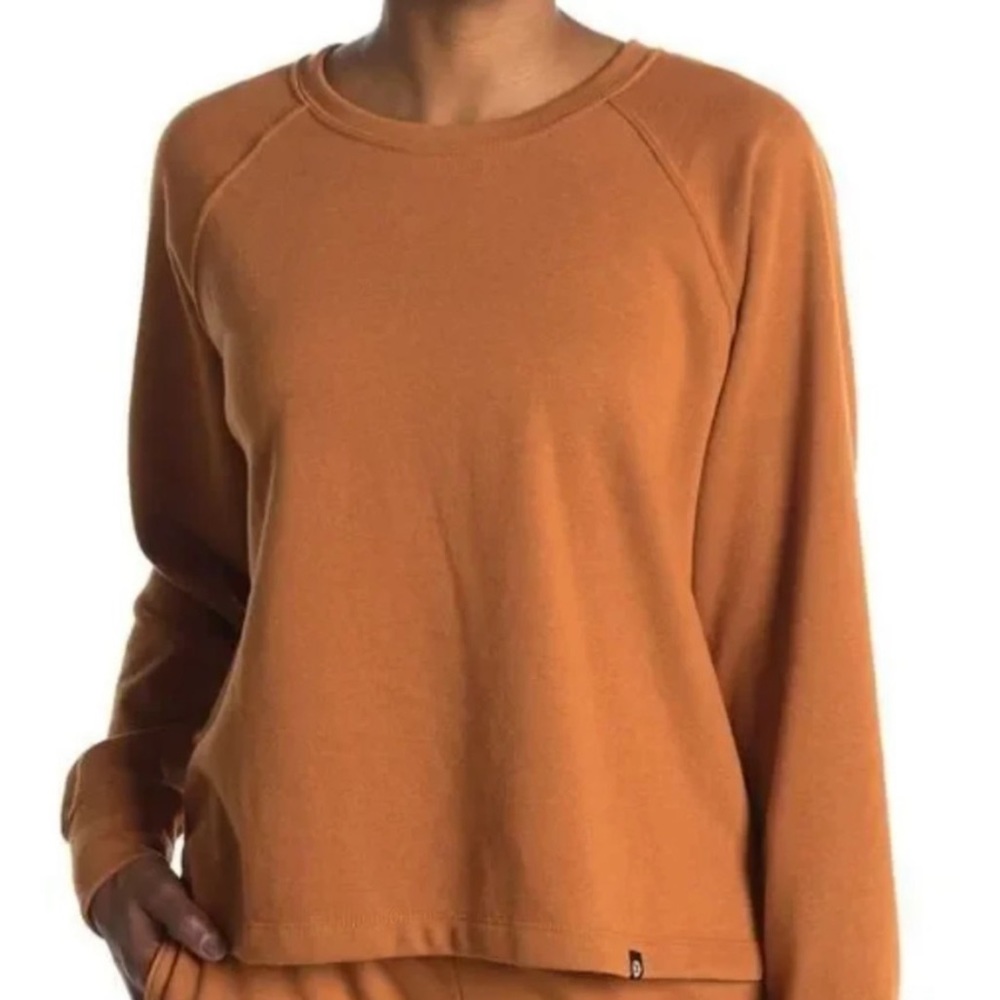 Circle X Cozy Pullover Sweatshirt Meerkat Camel